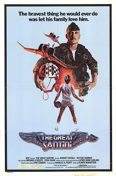 the movie poster: The Great Santini (1979)