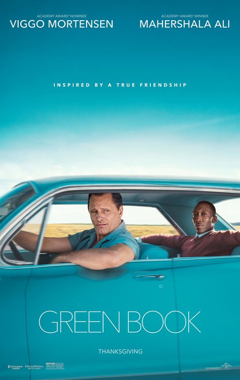 1000 piece jigsaw puzzle for the movie poster: Green Book (2018)