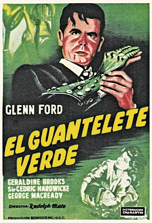 the movie poster: The Green Glove (1952) ver2