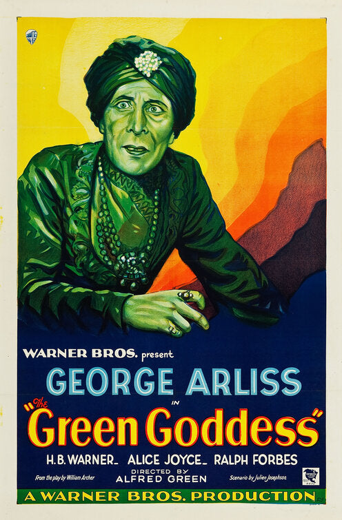 1000 piece jigsaw puzzle for the movie poster: The Green Goddess (1930)