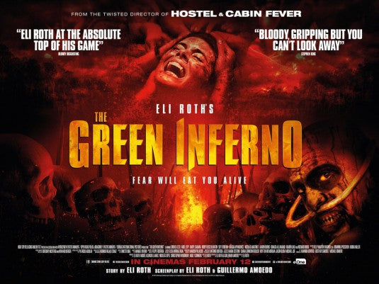1000 piece jigsaw puzzle for the movie poster: The Green Inferno (2013) ver4