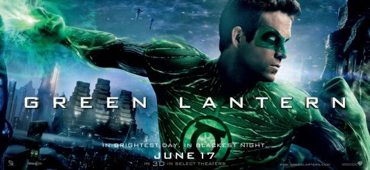 1000 piece jigsaw puzzle for the movie poster: Green Lantern (2011) ver19