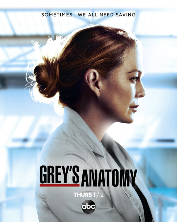 1000 piece jigsaw puzzle for tv poster: Grey's Anatomy, ver22