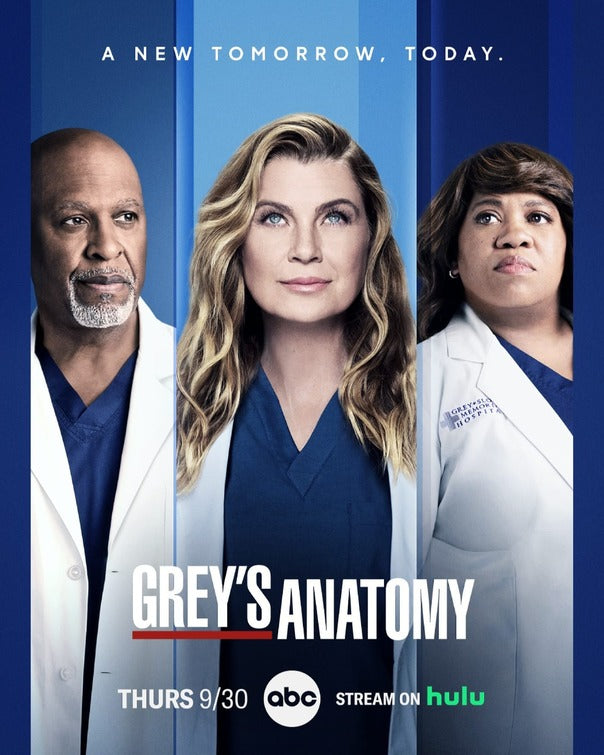 1000 piece jigsaw puzzle for tv poster: Grey's Anatomy, ver24