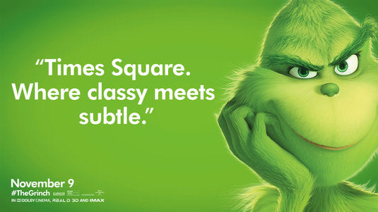 1000 piece jigsaw puzzle for the movie poster: The Grinch (2018) ver13