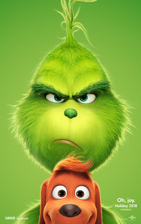 1000 piece jigsaw puzzle for the movie poster: The Grinch (2018) ver2
