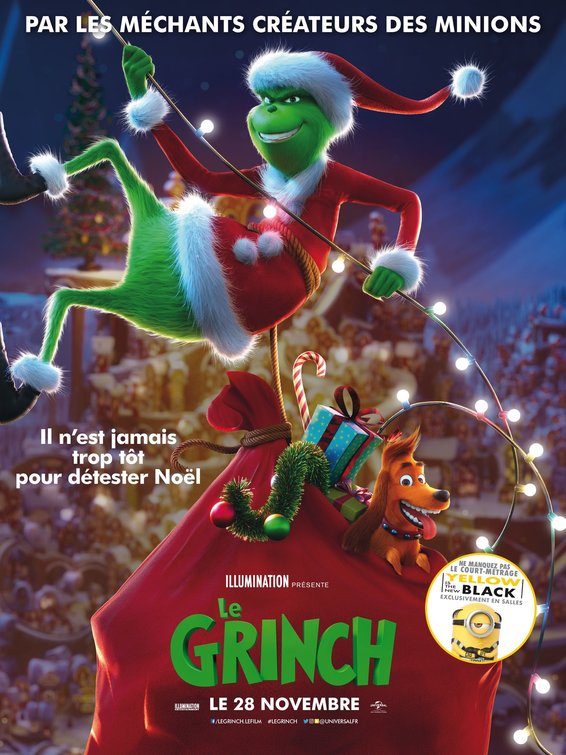1000 piece jigsaw puzzle for the movie poster: The Grinch (2018) ver7