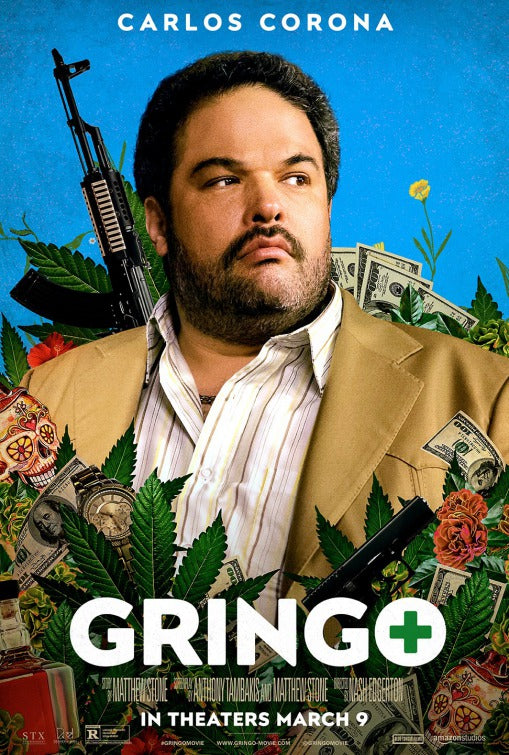 1000 piece jigsaw puzzle for the movie poster: Gringo (2018) ver2