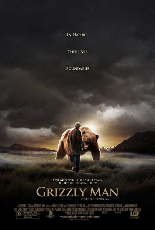 the movie poster: Grizzly Man (2005) ver2