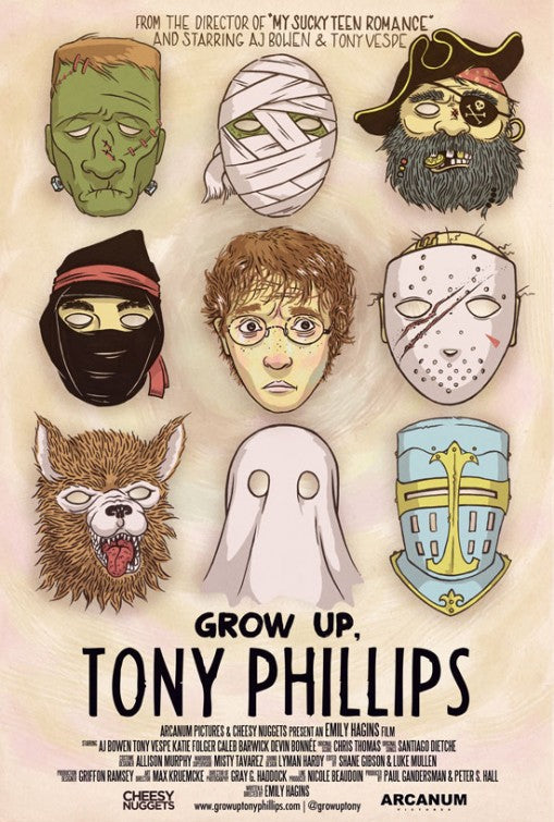 1000 piece jigsaw puzzle for the movie poster: Grow Up, Tony Phillips (2014)