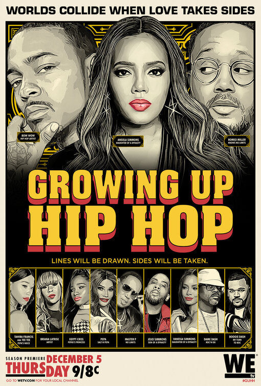 1000 piece jigsaw puzzle for tv poster: Growing Up Hip Hop, ver6