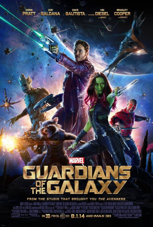 1000 piece jigsaw puzzle for the movie poster: Guardians of the Galaxy (2014) ver2