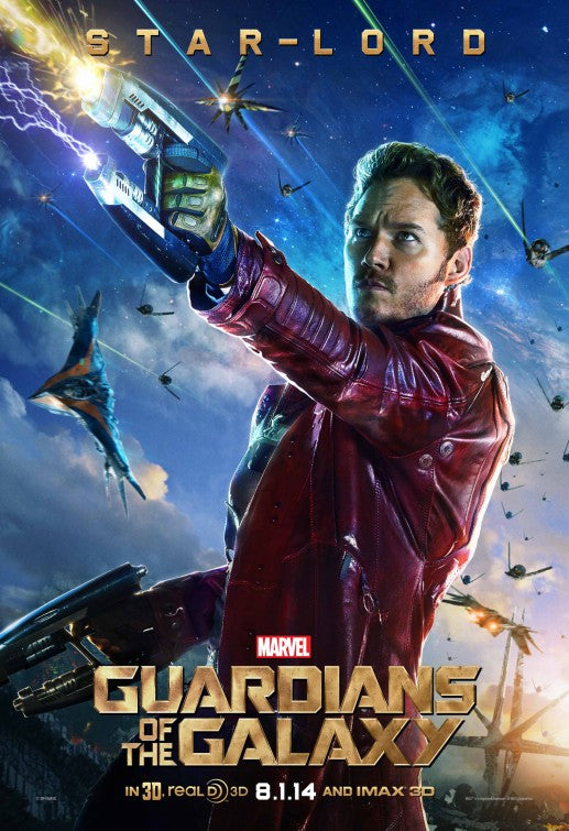 1000 piece jigsaw puzzle for the movie poster: Guardians of the Galaxy (2014) ver7