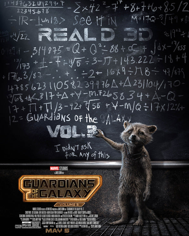 1000 piece jigsaw puzzle for the movie poster: Guardians of the Galaxy Vol. 3 (2023) ver4