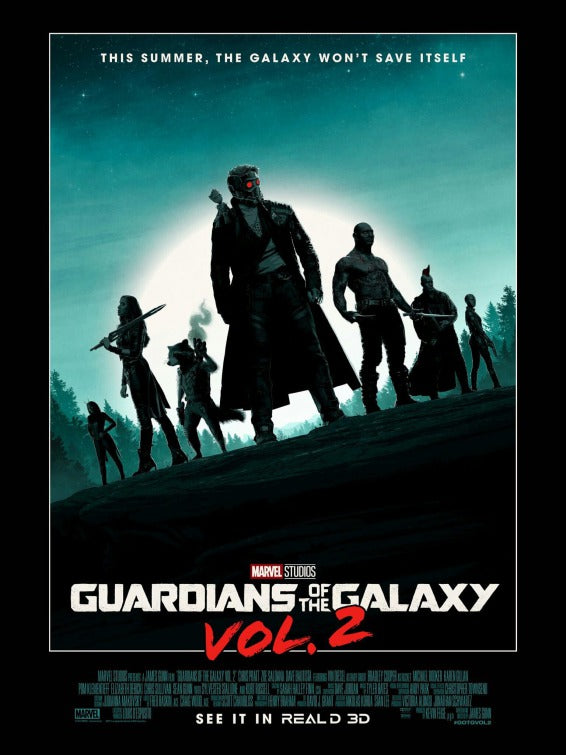 1000 piece jigsaw puzzle for the movie poster: Guardians of the Galaxy Vol. 2 (2017) ver35