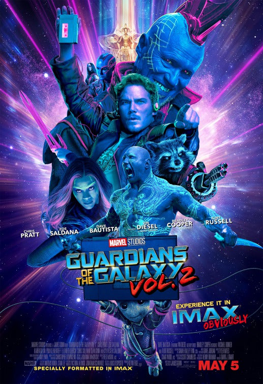 1000 piece jigsaw puzzle for the movie poster: Guardians of the Galaxy Vol. 2 (2017) ver5