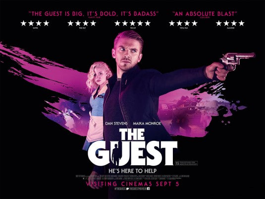 1000 piece jigsaw puzzle for the movie poster: The Guest (2014) ver4
