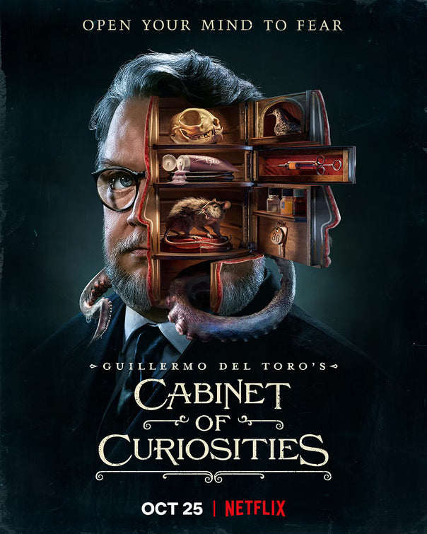 1000 piece jigsaw puzzle for tv poster: Guillermo del Toro's Cabinet of Curiosities, ver2