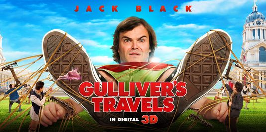 1000 piece jigsaw puzzle for the movie poster: Gulliver's Travels (2010) ver7