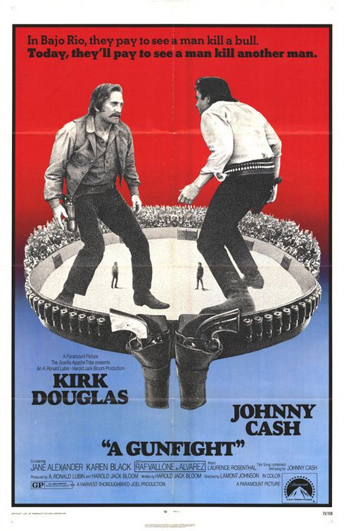 the movie poster: A Gunfight (1971)
