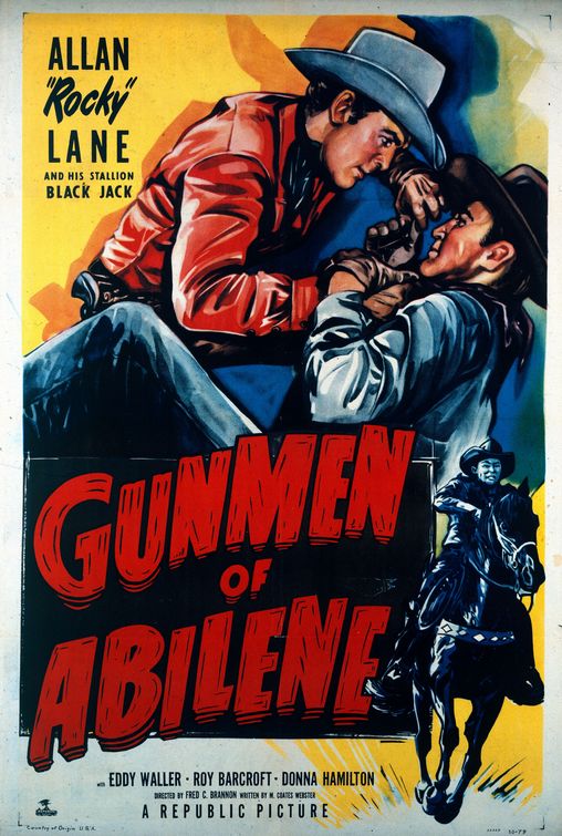 the movie poster: Gunmen of Abilene (1950)