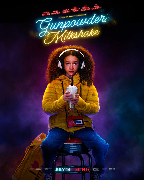 1000 piece jigsaw puzzle for the movie poster: Gunpowder Milkshake (2021) ver5
