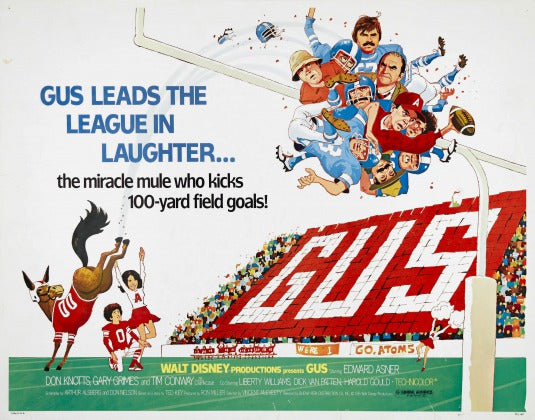 1000 piece jigsaw puzzle for the movie poster: Gus (1976) ver3