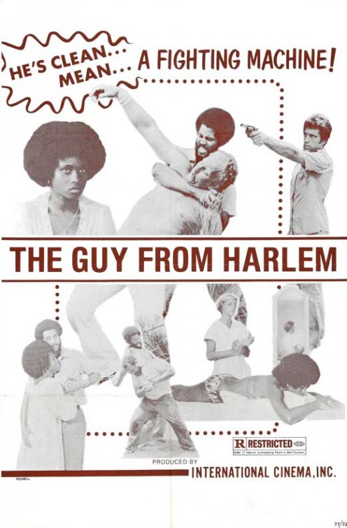 1000 piece jigsaw puzzle for the movie poster: The Guy from Harlem (1977)