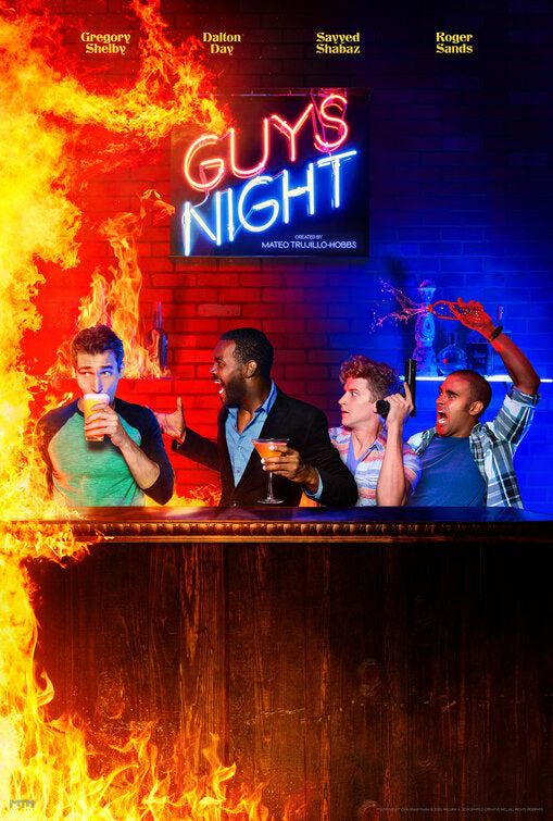 1000 piece jigsaw puzzle for tv poster: Guys Night, ver2