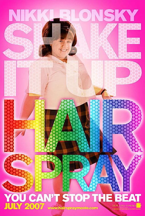 the movie poster: Hairspray (2007) ver2