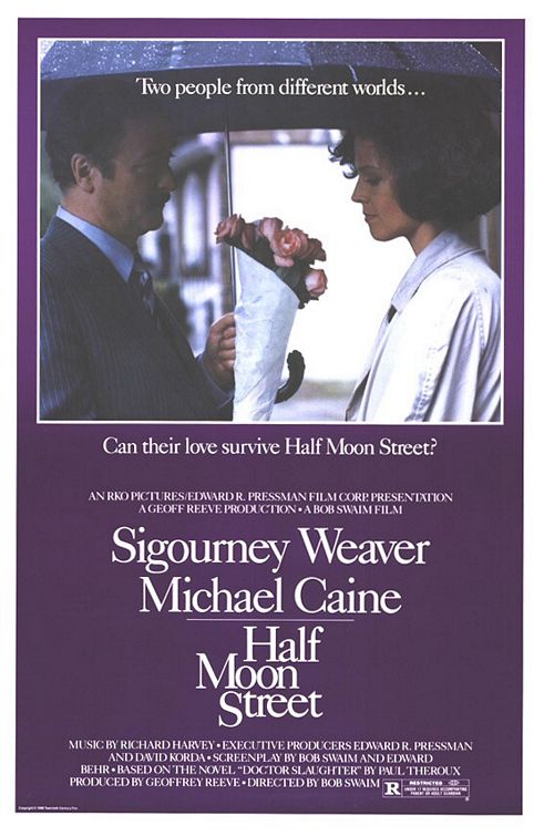 the movie poster: Half Moon Street (1986)