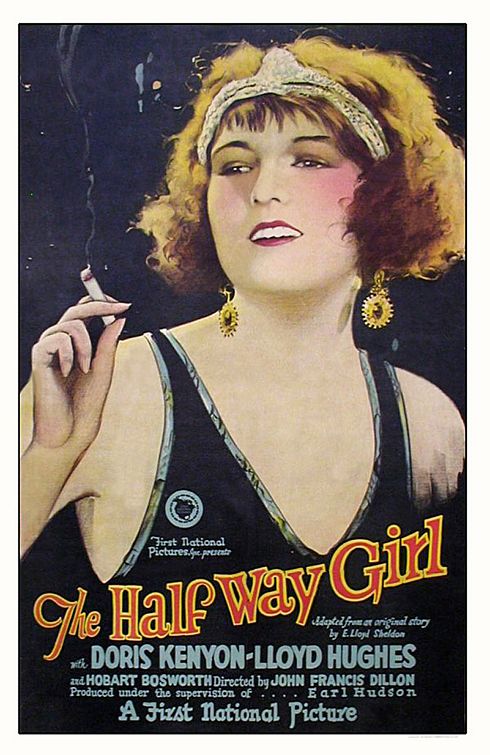 the movie poster: The Half-Way Girl (1925)