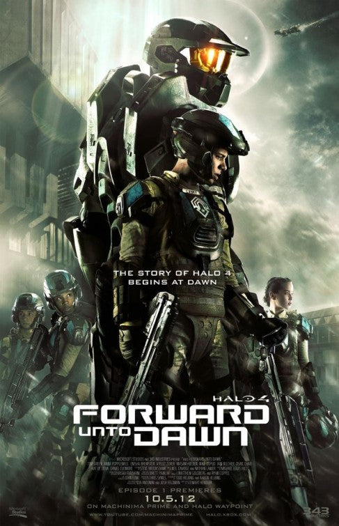 1000 piece jigsaw puzzle for tv poster: Halo 4: Forward Unto Dawn