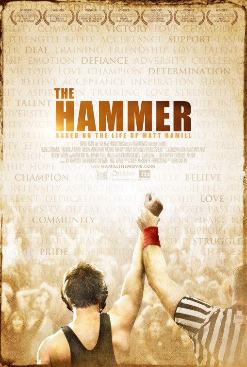1000 piece jigsaw puzzle for the movie poster: The Hammer (2011)