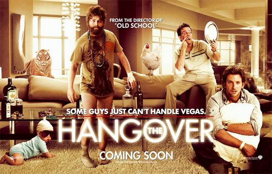 1000 piece jigsaw puzzle for the movie poster: The Hangover (2009) ver5