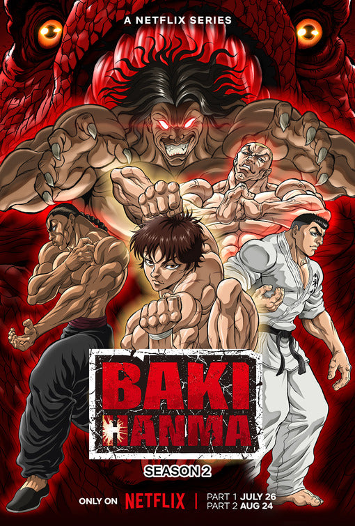 1000 piece jigsaw puzzle for tv poster: Hanma Baki: Son of Ogre, ver2