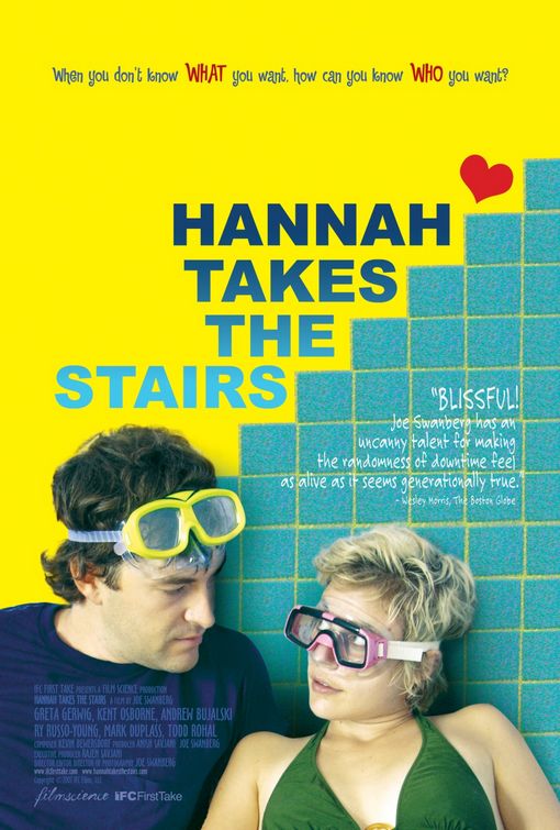 the movie poster: Hannah Takes the Stairs (2007)