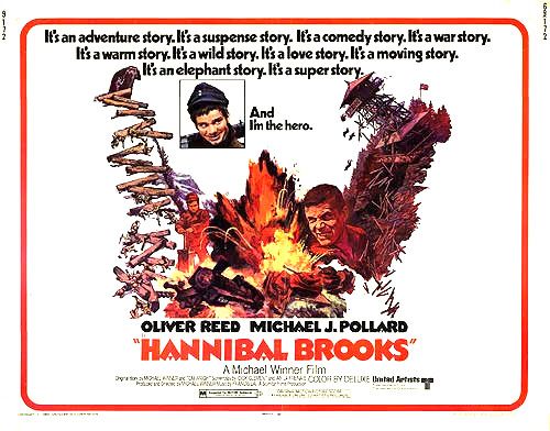 the movie poster: Hannibal Brooks (1969)