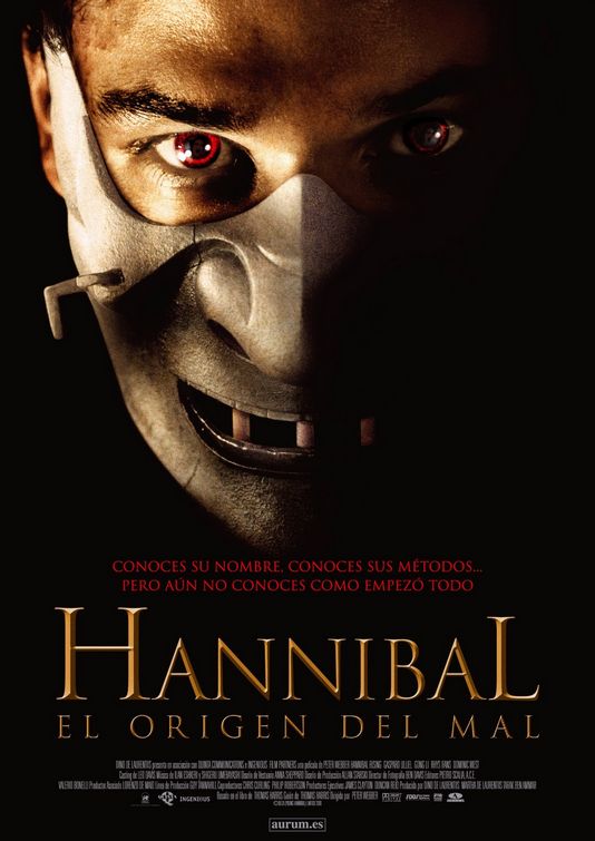the movie poster: Hannibal Rising (2007) ver2