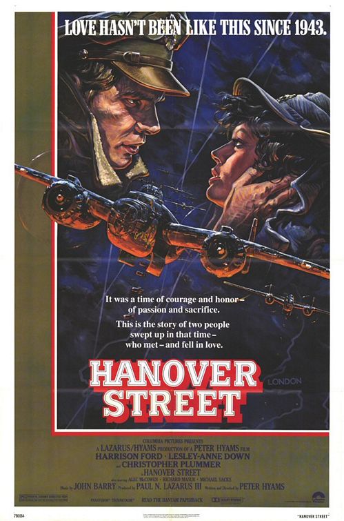 the movie poster: Hanover Street (1979)