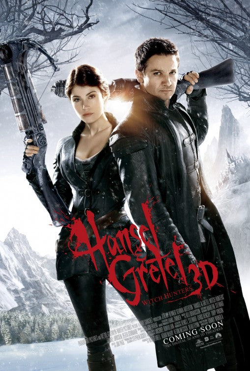 1000 piece jigsaw puzzle for the movie poster: Hansel and Gretel: Witch Hunters (2013) ver6