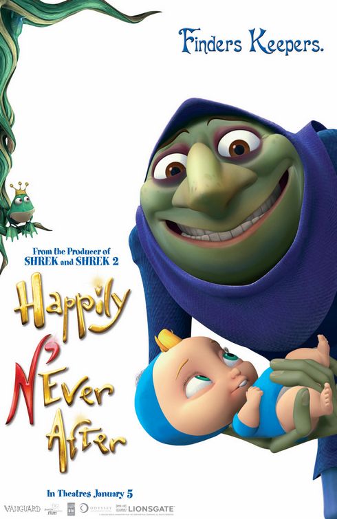 the movie poster: Happily N'Ever After (2007) ver3