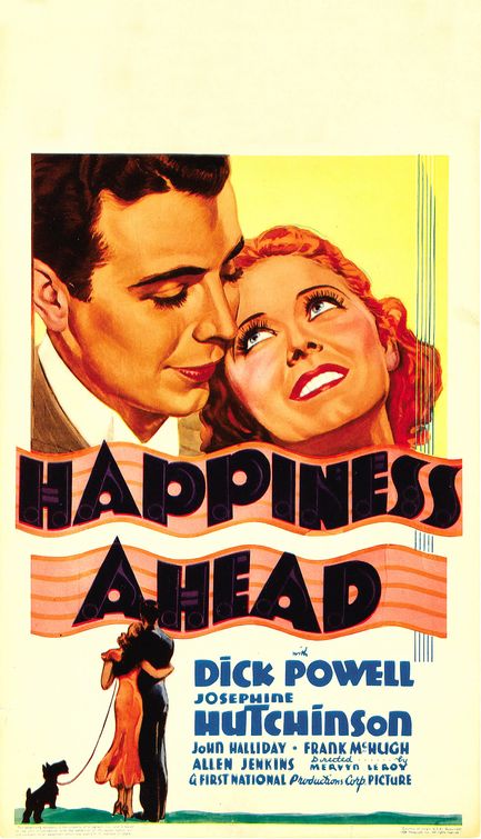 the movie poster: Happiness Ahead (1934)