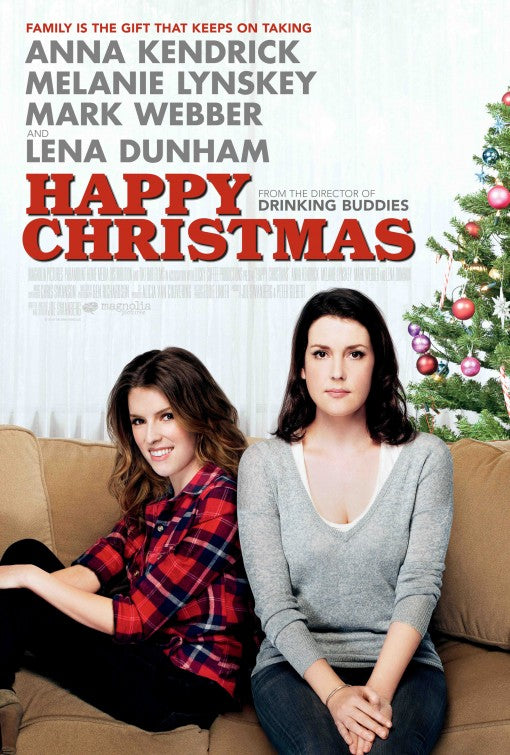 1000 piece jigsaw puzzle for the movie poster: Happy Christmas (2014)
