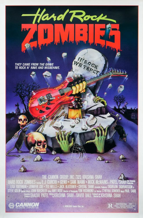 the movie poster: Hard Rock Zombies (1985)