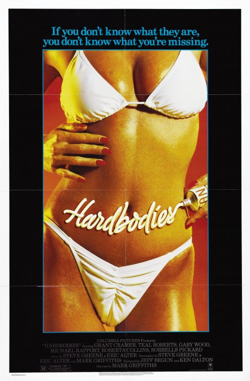 the movie poster: Hardbodies (1984)