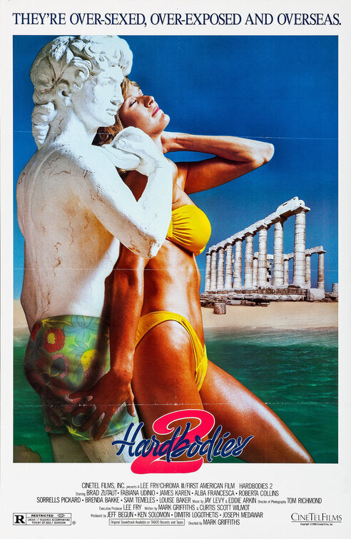 1000 piece jigsaw puzzle for the movie poster: Hardbodies 2 (1986)