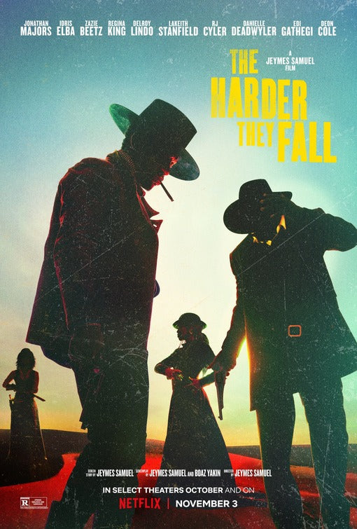 1000 piece jigsaw puzzle for the movie poster: The Harder They Fall (2021) ver3