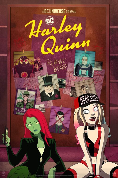 1000 piece jigsaw puzzle for tv poster: Harley Quinn, ver2