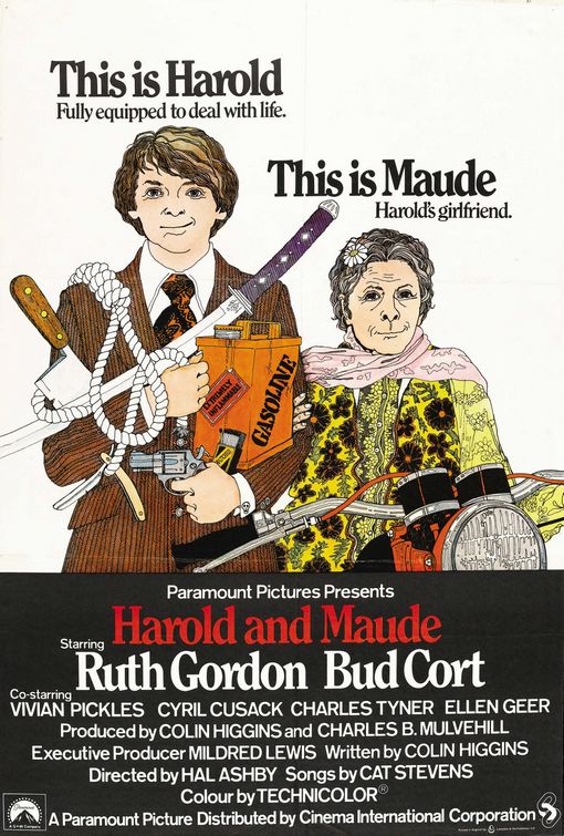 the movie poster: Harold and Maude (1972) ver3